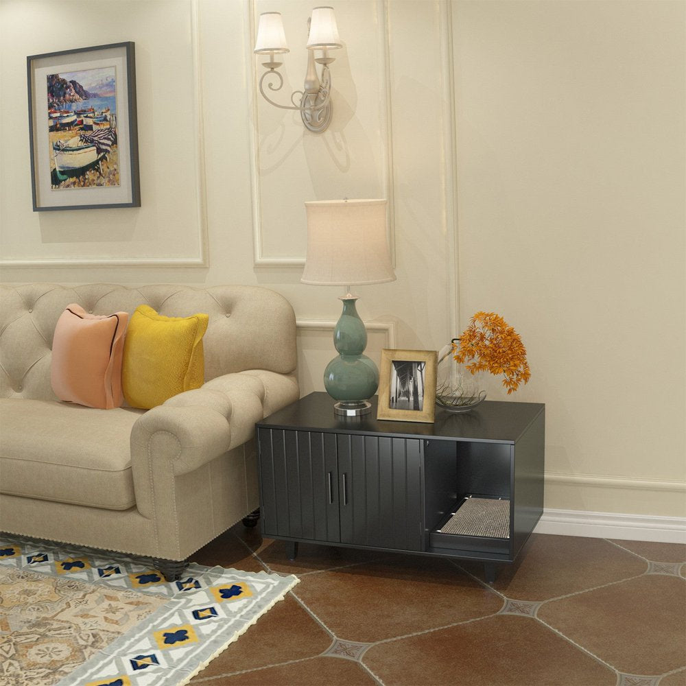 Good Life Apparel Modern Pet Crate Litter Box Enclosure House Table Animals & Pet Supplies > Pet Supplies > Cat Supplies > Cat Apparel Good Life Apparel   