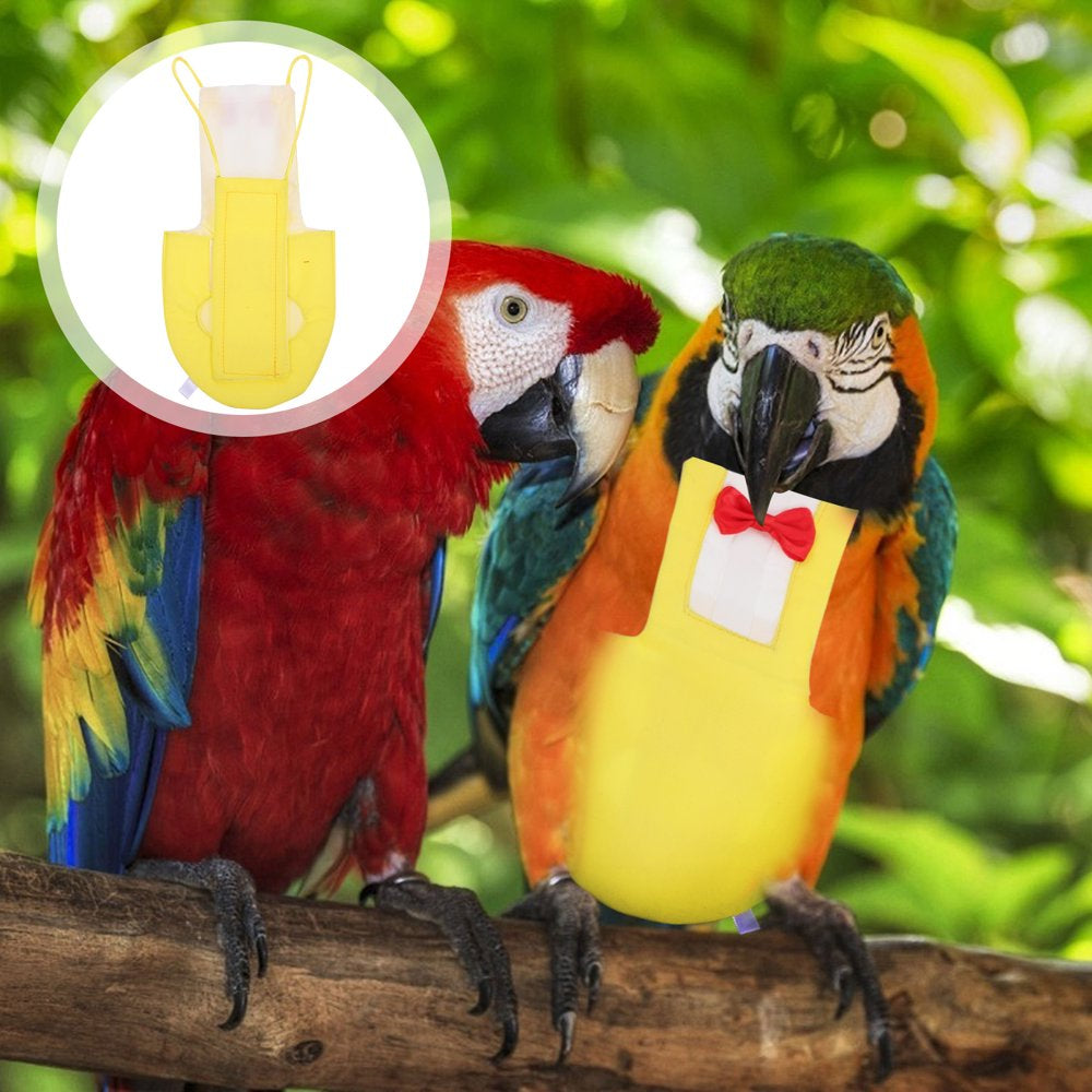 Flight Parrot Suit Pet Bird Birds Suit Cockatiel Diapers Nappy Washable Pigeon Conure Pee Avian Diapers Pads Liners Animals & Pet Supplies > Pet Supplies > Dog Supplies > Dog Diaper Pads & Liners HOMEMAXS   