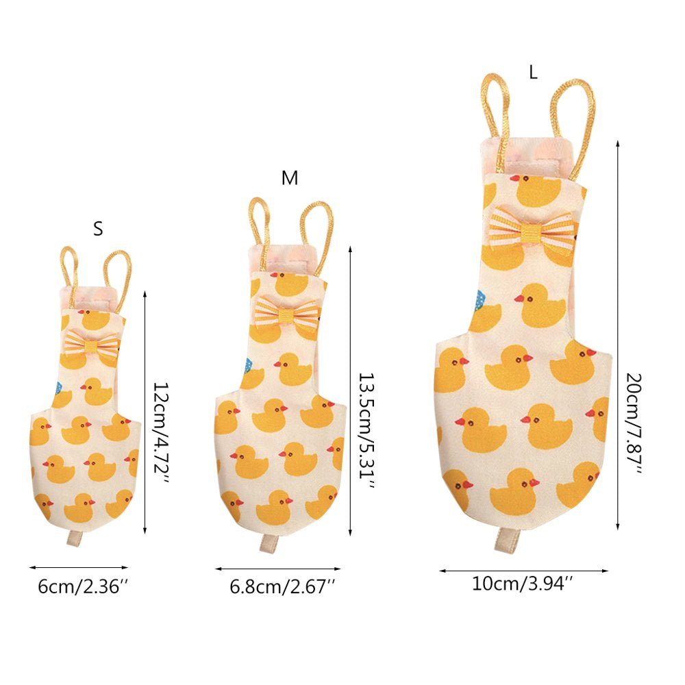 Washable Reusable Parrot Flight Suits Budgie Bird Diaper Funny Bird Flying Suit Liners Bird Nappy Pee Pad Hand Made Clothes for Cockatiel Animals & Pet Supplies > Pet Supplies > Dog Supplies > Dog Diaper Pads & Liners BYDEZCON   