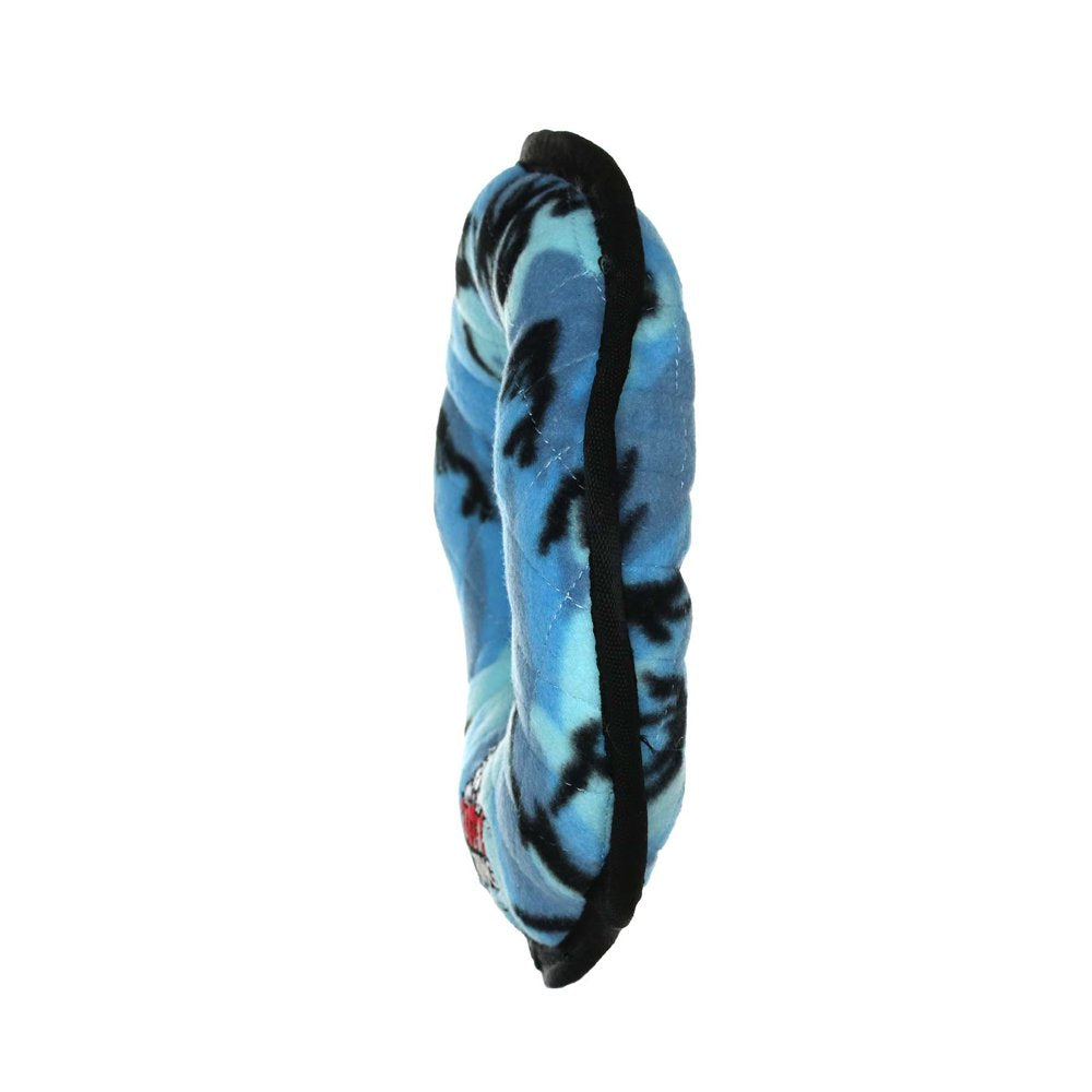 Tuffy Ultimate Ring Camo Blue, Durable Dog Toy
