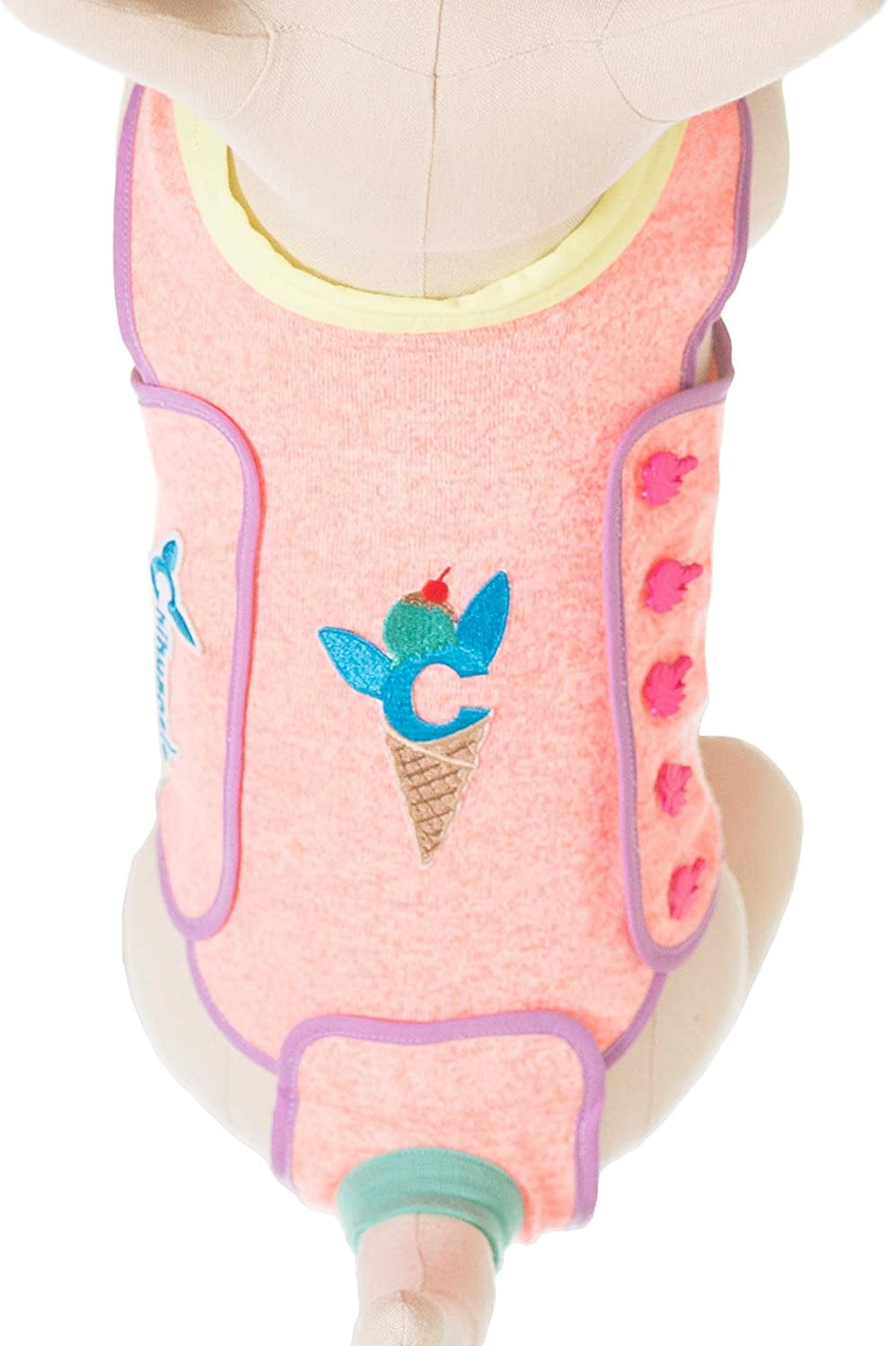 Chihuansie Bark Deco FullBody Dog Diaper Onesie Designed for Small Do