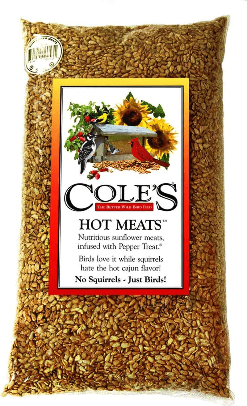 Cole'S Hot Meats Assorted Species Wild Bird Food Sunflower Meats 20 Lb. Animals & Pet Supplies > Pet Supplies > Bird Supplies > Bird Food COLES WILD BIRD PRODUCT   