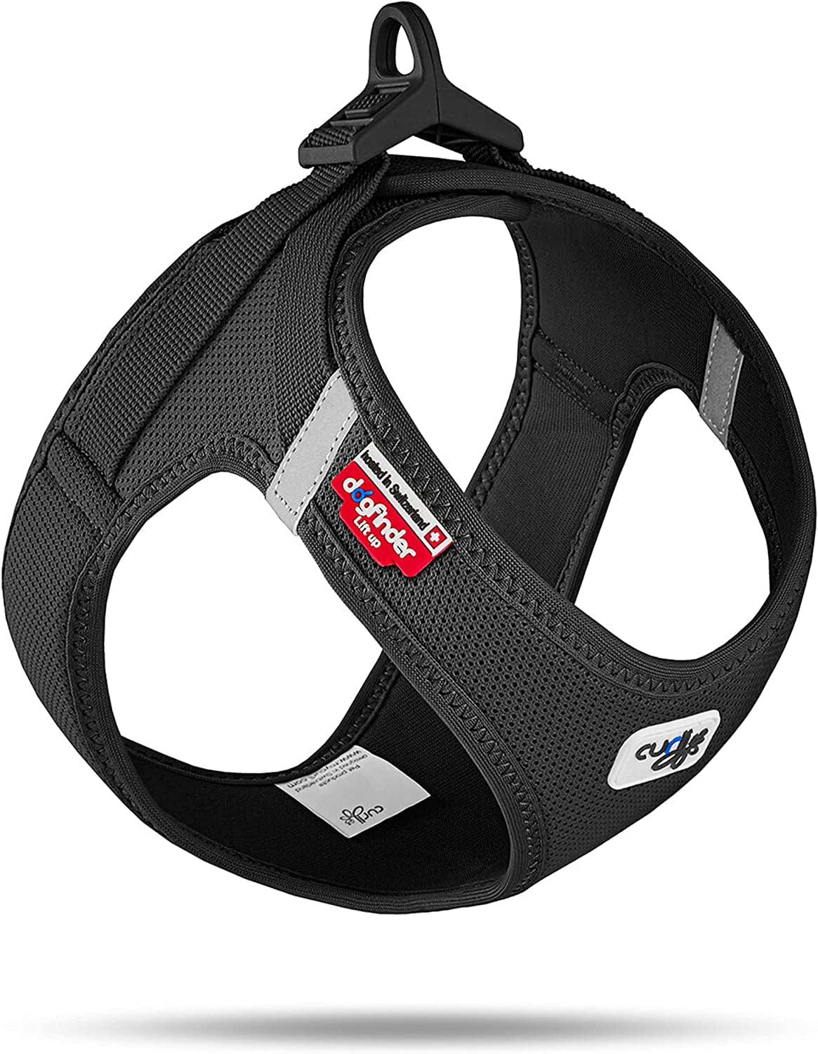 Curli Vest Harness Clasp Air-Mesh Dog Harness (Safe Dog Accessories, No Pressure Points, Improved Fit, Harness with Curli Clasp Buckle) Animals & Pet Supplies > Pet Supplies > Dog Supplies > Dog Apparel curli Black XL 