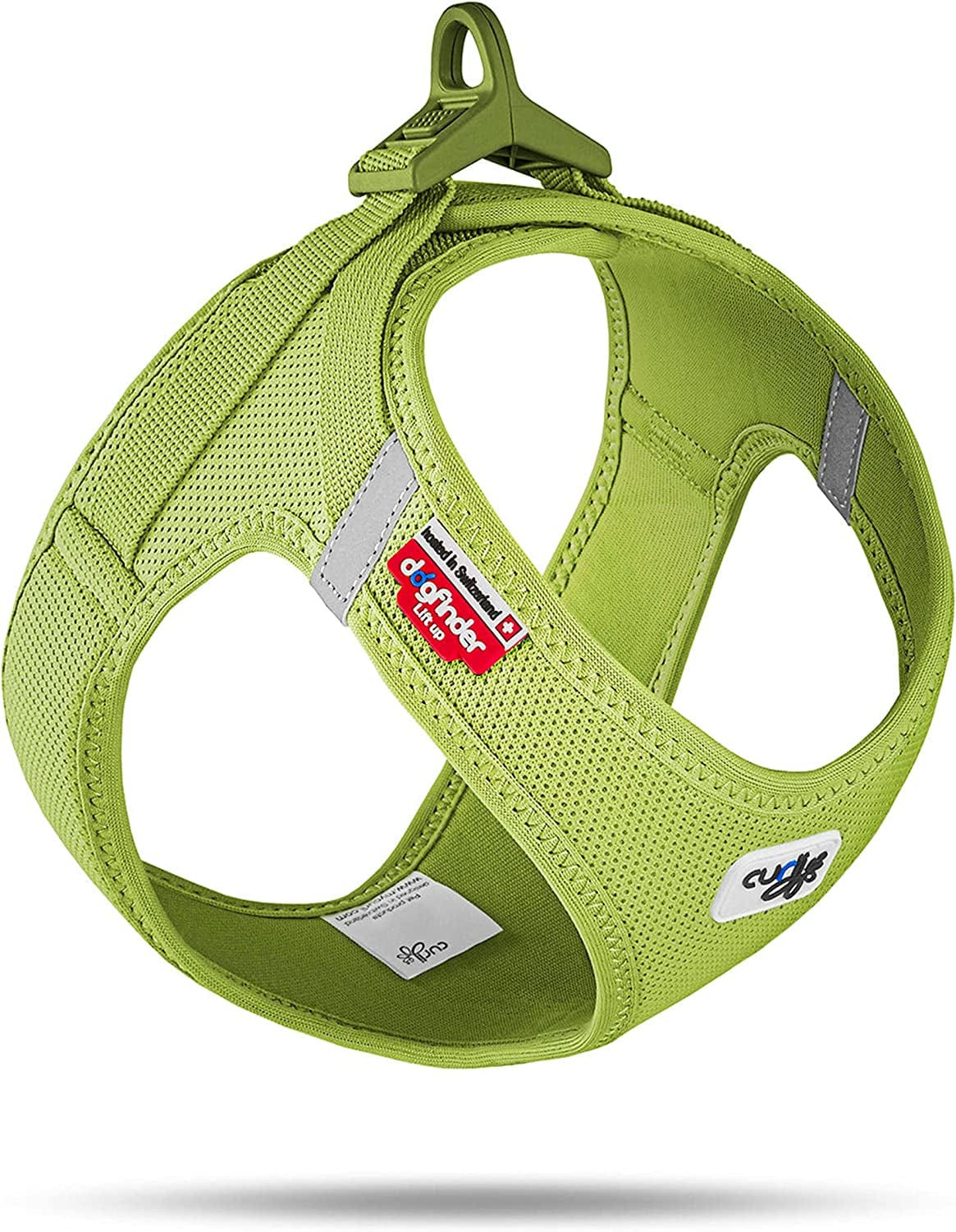 Curli Vest Harness Clasp Air-Mesh Dog Harness (Safe Dog Accessories, No Pressure Points, Improved Fit, Harness with Curli Clasp Buckle) Animals & Pet Supplies > Pet Supplies > Dog Supplies > Dog Apparel curli Lime XL 