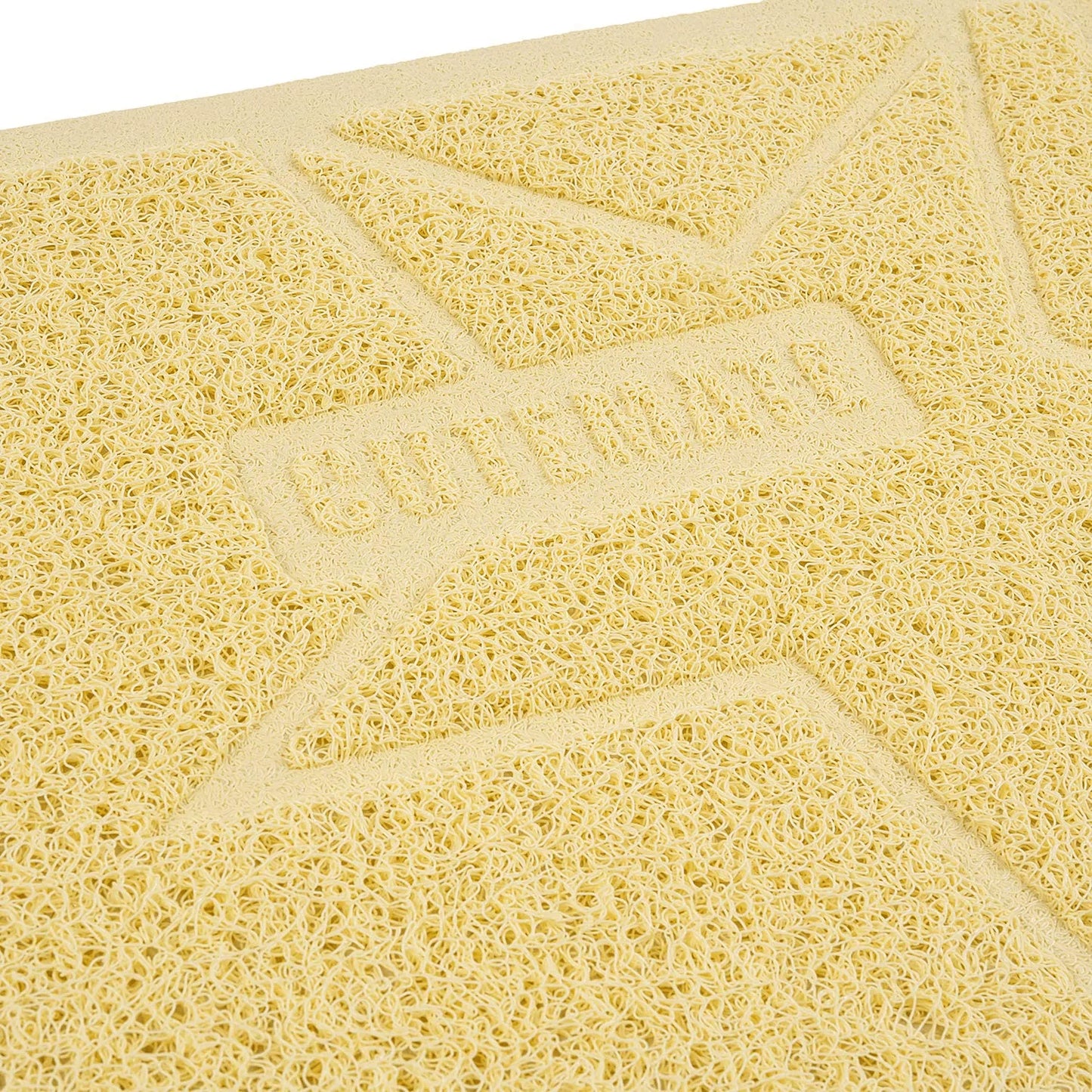 CUTEMATE Cat Litter Mat, 35" X 23", Premium Durable Soft Cat Litter Box Mat, Traps Litter from Box, Multi Use Door Mat, Welcome Mat, Kitchen Mat, Bath Mat, Floor Mat, Cat or Dog Food Mat Animals & Pet Supplies > Pet Supplies > Cat Supplies > Cat Litter Box Mats CUTEMATE   