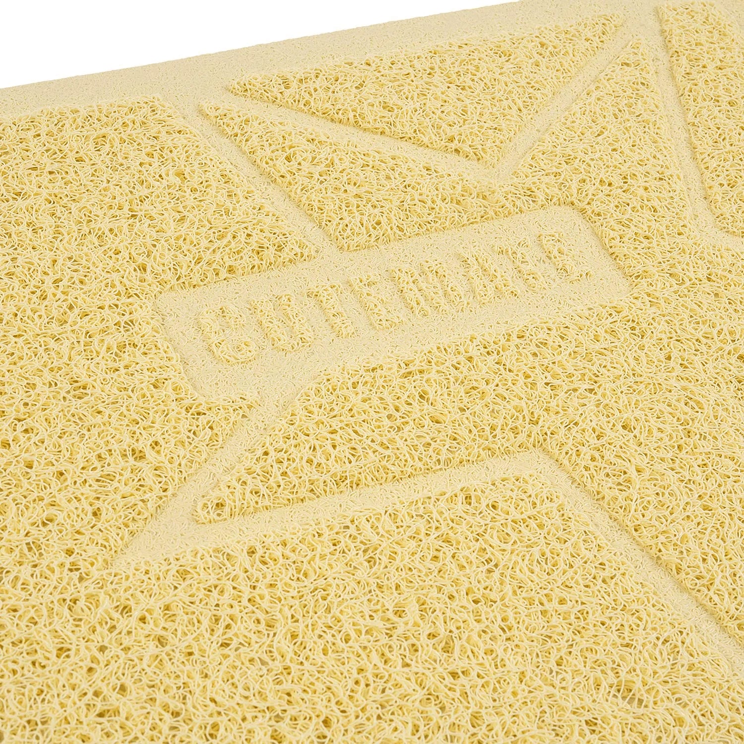 CUTEMATE Cat Litter Mat, 35" X 23", Premium Durable Soft Cat Litter Box Mat, Traps Litter from Box, Multi Use Door Mat, Welcome Mat, Kitchen Mat, Bath Mat, Floor Mat, Cat or Dog Food Mat Animals & Pet Supplies > Pet Supplies > Cat Supplies > Cat Litter Box Mats CUTEMATE   