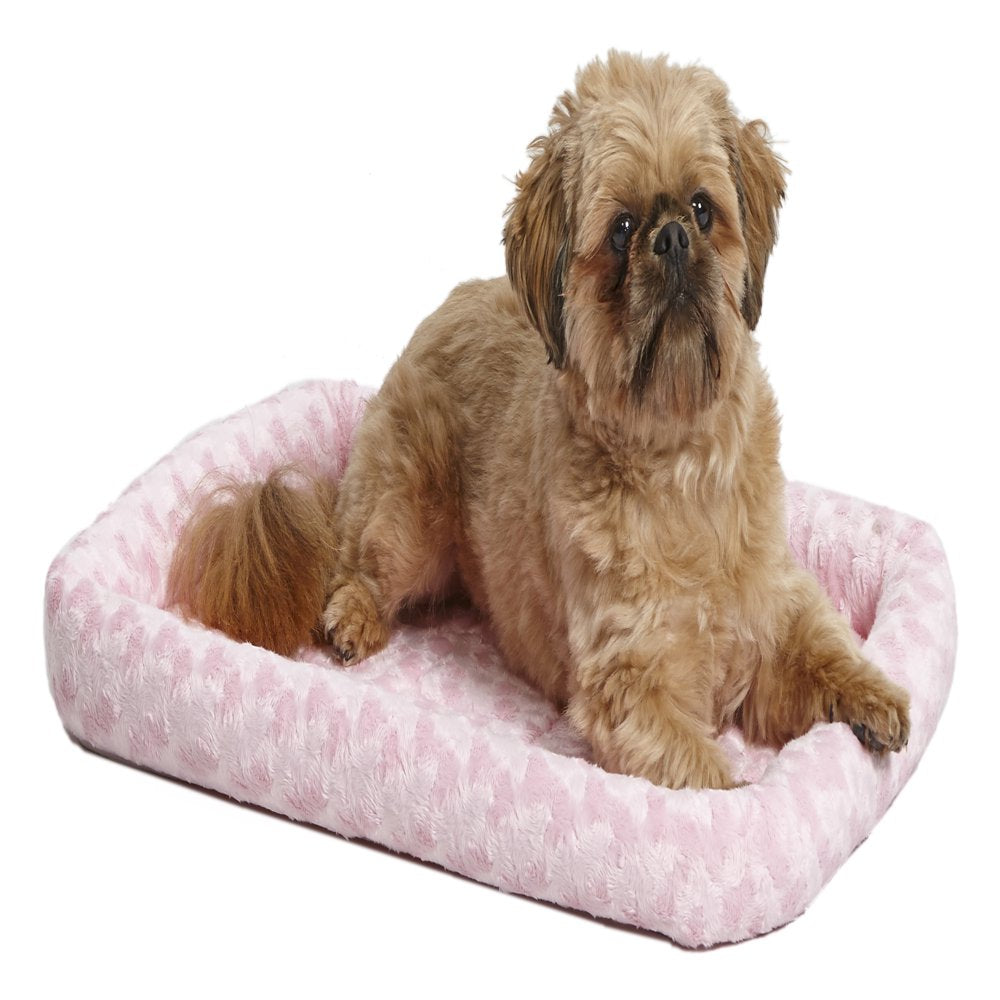 Midwest Quiettime Pet Bed & Dog Crate Mat, Pink, 30" Animals & Pet Supplies > Pet Supplies > Cat Supplies > Cat Beds Midwest Homes For Pets 24" Pink 