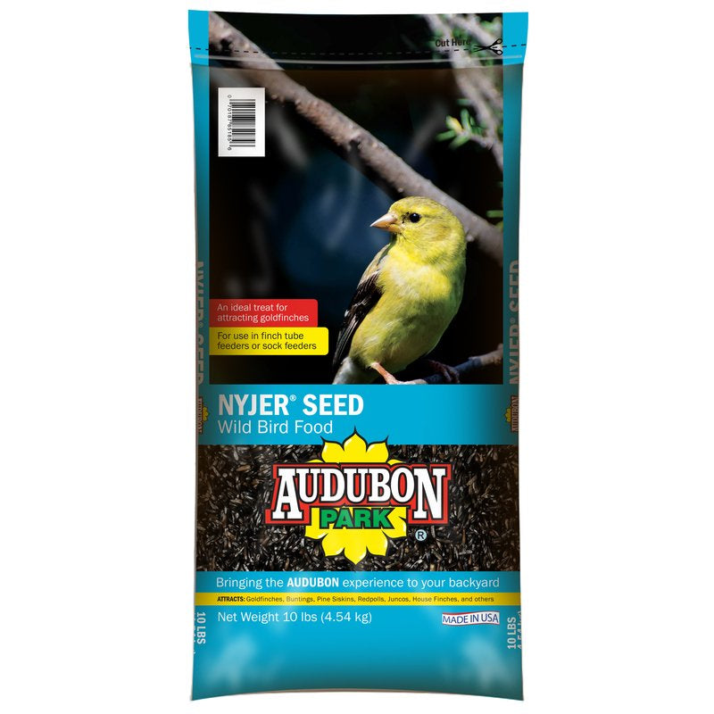 Audubon Park Nyjer Nyjer Seed Wild Bird Food 10 Lb Animals & Pet Supplies > Pet Supplies > Bird Supplies > Bird Food Global Harvest Foods   