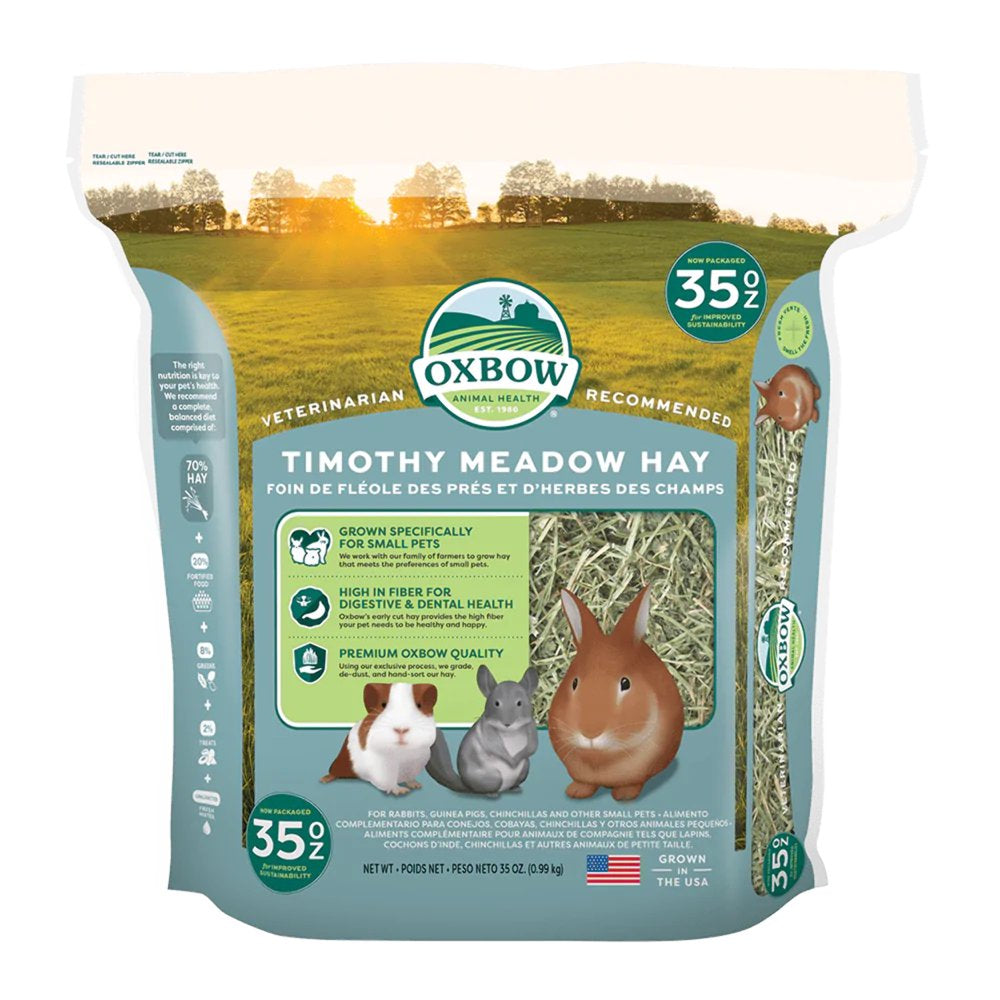 Oxbow Timothy Meadow Hay 35 Oz. Animals & Pet Supplies > Pet Supplies > Small Animal Supplies > Small Animal Food unknown   