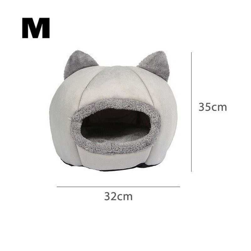 Harupink Pet Dog Cat Calming Plush Bed Warm Soft Cute Nest Comfortable Sleeping Pet Rope Toys Animals & Pet Supplies > Pet Supplies > Cat Supplies > Cat Beds Harupink   