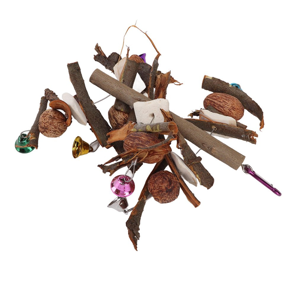 Bird Chewing Toy, Nuts Cuttlebone Free Parrots Bite Toy for Cockatiels for Parakeets Animals & Pet Supplies > Pet Supplies > Bird Supplies > Bird Toys WL   