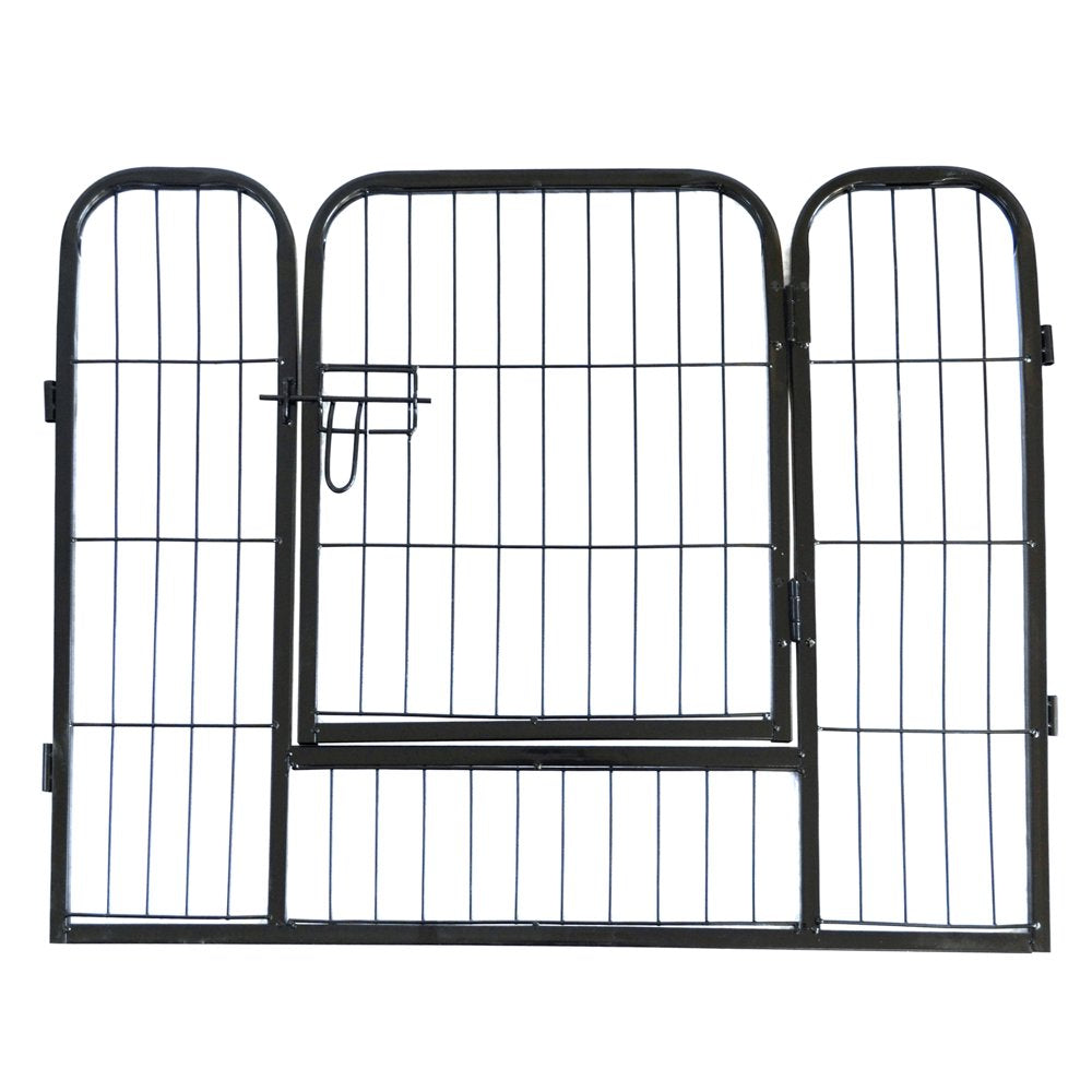 GIGA 1 Set Folding Dog Playpen Big Space Metal Heavy Duty Pet Enclosure Dog Run Fence for Puppy Animals & Pet Supplies > Pet Supplies > Dog Supplies > Dog Kennels & Runs GIGA   