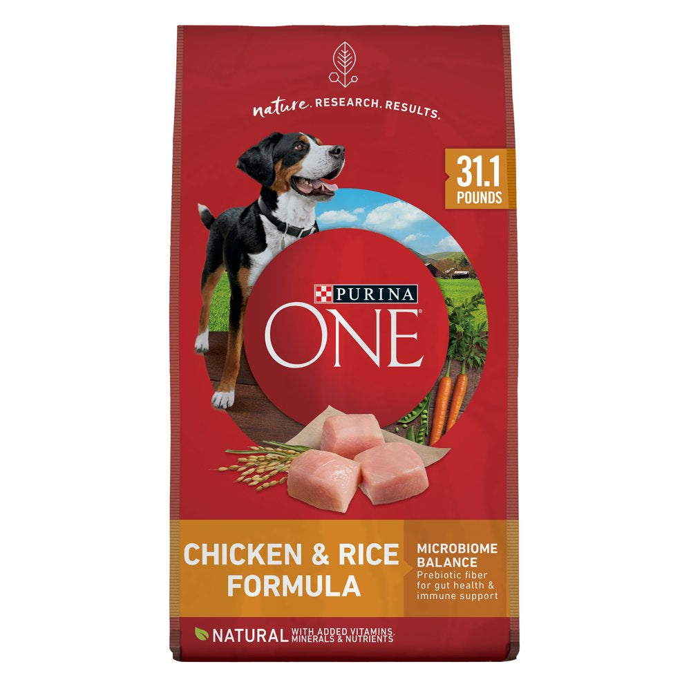 Purina ONE Natural Dry Dog Food, Smartblend Chicken & Rice Formula, 4 Lb. Bag Animals & Pet Supplies > Pet Supplies > Small Animal Supplies > Small Animal Food Nestlé Purina PetCare Company   