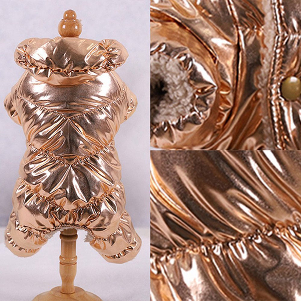 Keimprove Winter Dog Coat Warm Waterproof Puppy down Jacket, Lightweight Outdoor Padded Pet Vest, Windproof Snowsuit Cold Weather Apparel Clothes for Small Dogs Animals & Pet Supplies > Pet Supplies > Dog Supplies > Dog Apparel Keimprove   