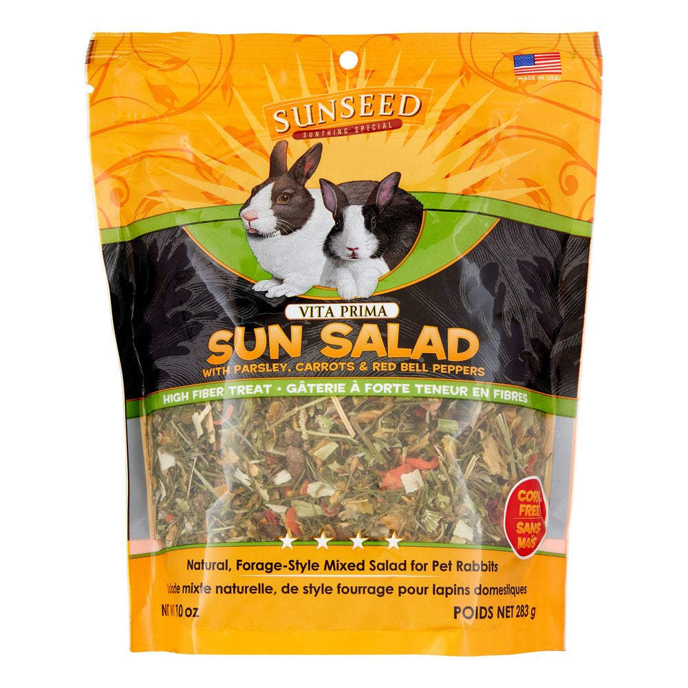 Sunseed Vita Prima Sun Salad Dry Rabbit Treat, 10 Oz Animals & Pet Supplies > Pet Supplies > Small Animal Supplies > Small Animal Treats Vitakraft   