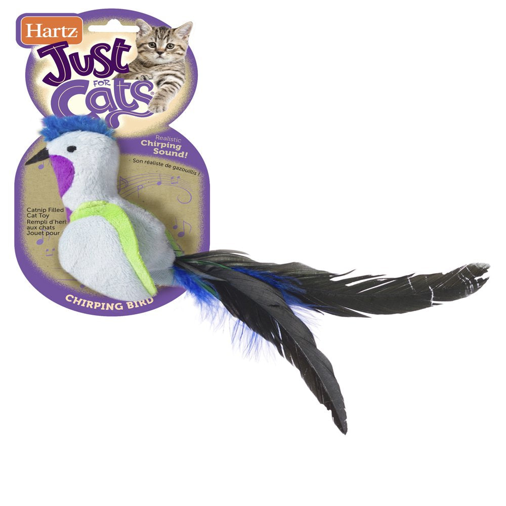 Hartz Just for Cats Chirping Birds Sound Cat Toy (Color May Vary) Animals & Pet Supplies > Pet Supplies > Cat Supplies > Cat Toys Hartz   