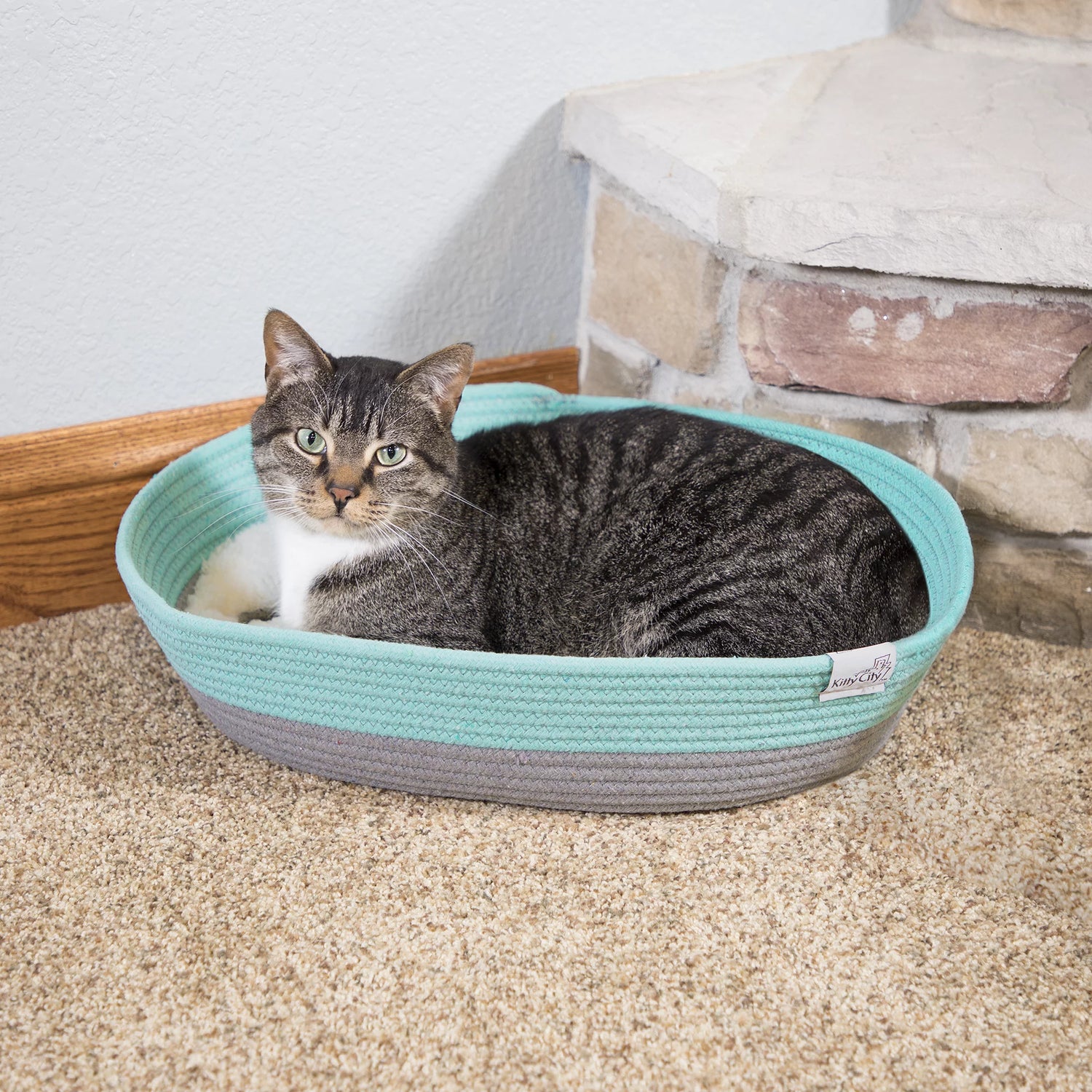 Kitty city hot sale woven cat bed