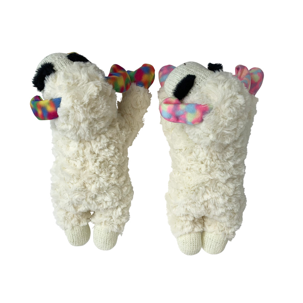 Multipet Lamb Chop Plush Dog Toy, Medium, 10.5", Colors May Vary Animals & Pet Supplies > Pet Supplies > Dog Supplies > Dog Toys Multipet International   