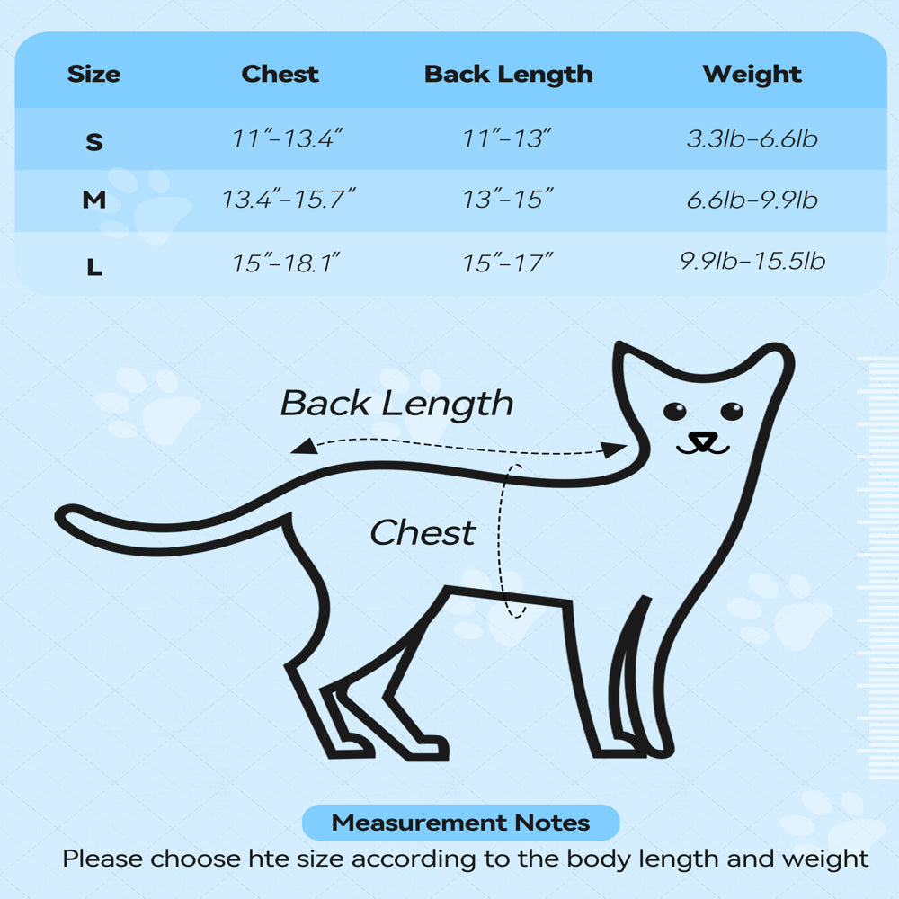 LEXVSS 2 Pieces Cat Recovery Suit, after Surgical Clothes for Abdominal Wounds & Surgery Animals & Pet Supplies > Pet Supplies > Cat Supplies > Cat Apparel LEXVSS   