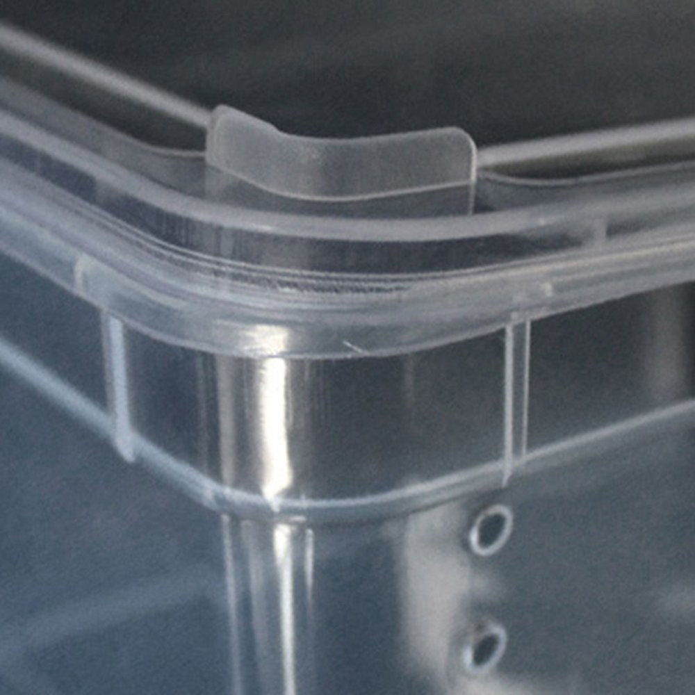 Jundanmall Transparent Plastic Amphibian Insect Reptile Breeding Box Transport Feeding Case Animals & Pet Supplies > Pet Supplies > Reptile & Amphibian Supplies > Reptile & Amphibian Food JunDanmall   