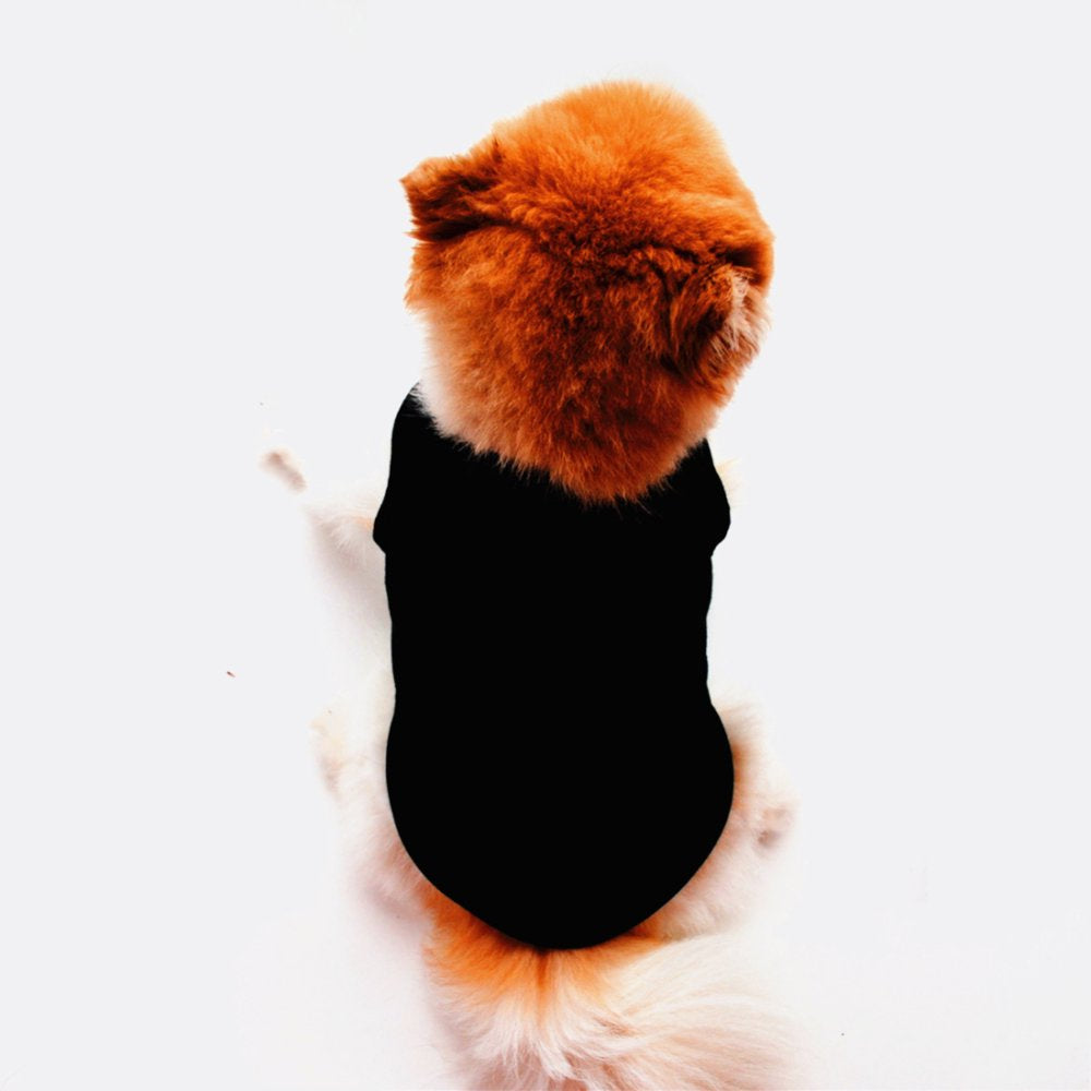 Shulemin Puppy Poodle Summer Solid Color Vest Shirt Clothes Apparel Pet Dog Chihuahua,White Animals & Pet Supplies > Pet Supplies > Dog Supplies > Dog Apparel Shulemin   