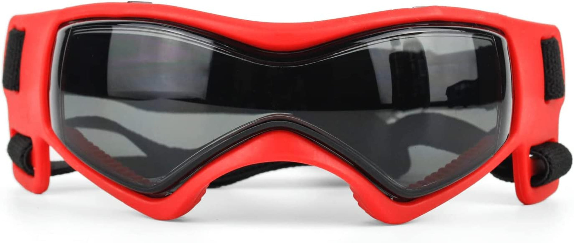 Dog Goggles Small or Medium Dog Sunglasses Anti-Uv Waterproof Windproof Glasses Dog Eyewear for Small Medium Breed (Red) Animals & Pet Supplies > Pet Supplies > Dog Supplies > Dog Apparel JIALI7SEC Red  