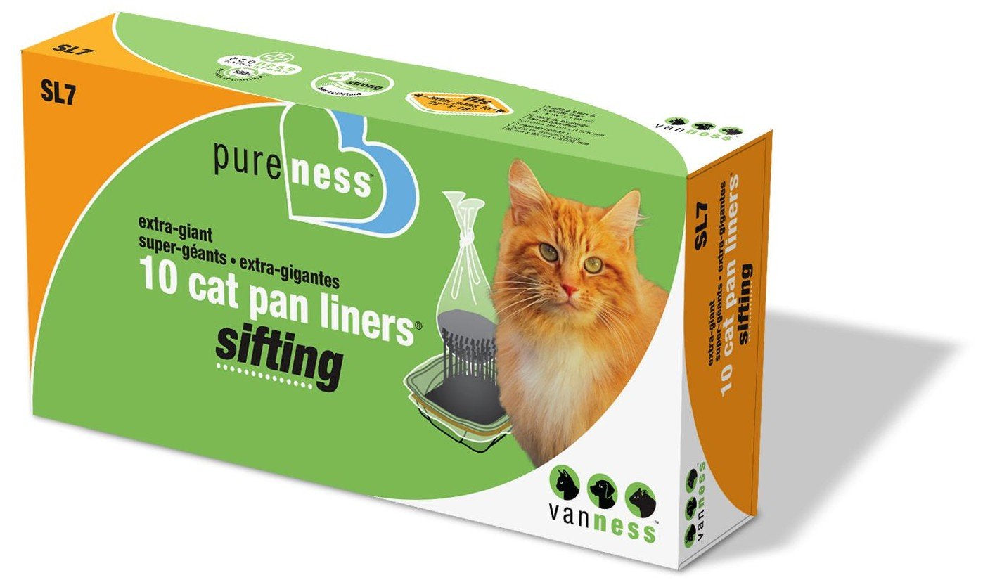 Van Ness, Pureness Sifting Cat Litter Liners, Extra Giant, 60 Count Animals & Pet Supplies > Pet Supplies > Cat Supplies > Cat Litter Box Liners Van Ness   