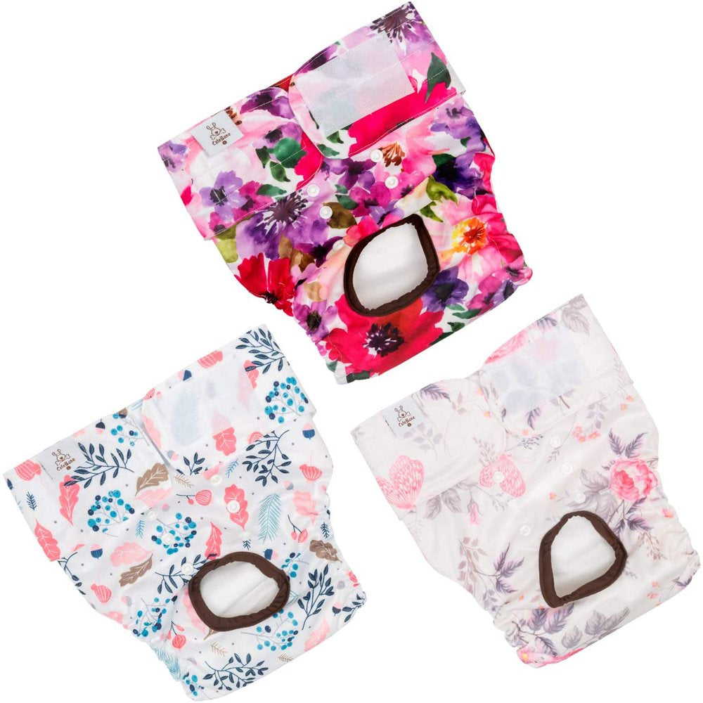 Dog Diapers Female Reusable Period Panties Washable Puppy Pee Pads for Untr Animals & Pet Supplies > Pet Supplies > Dog Supplies > Dog Diaper Pads & Liners Home Décor   