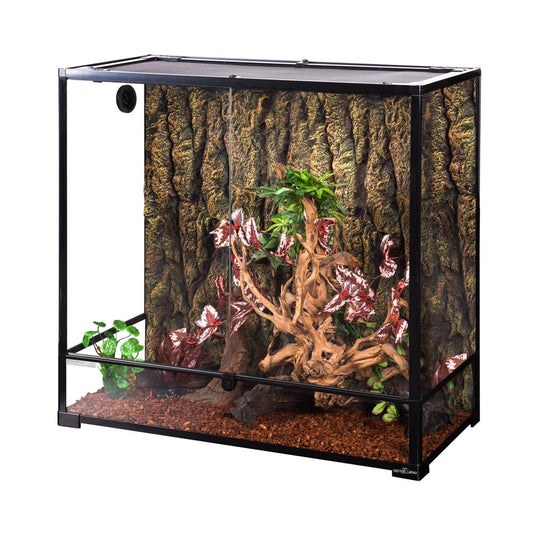 REPTIZOO Reptile Glass Extra-Tall Terrarium with Double Hinge Door 36" X 18" X 36"（100 Gallon) Animals & Pet Supplies > Pet Supplies > Small Animal Supplies > Small Animal Habitat Accessories Etan Pet Supplies Inc.   