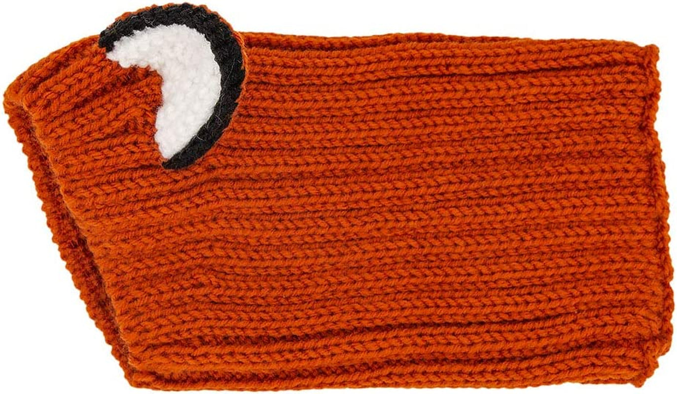 Zoo Snoods Fox Costume for Dogs, Large - Warm No Flap Ear Wrap Hood for Pets, Dog Outfit with Ears for Winters, Halloween, Christmas & New Year, Soft Yarn Ear Covers Animals & Pet Supplies > Pet Supplies > Dog Supplies > Dog Apparel Zoo Snoods   