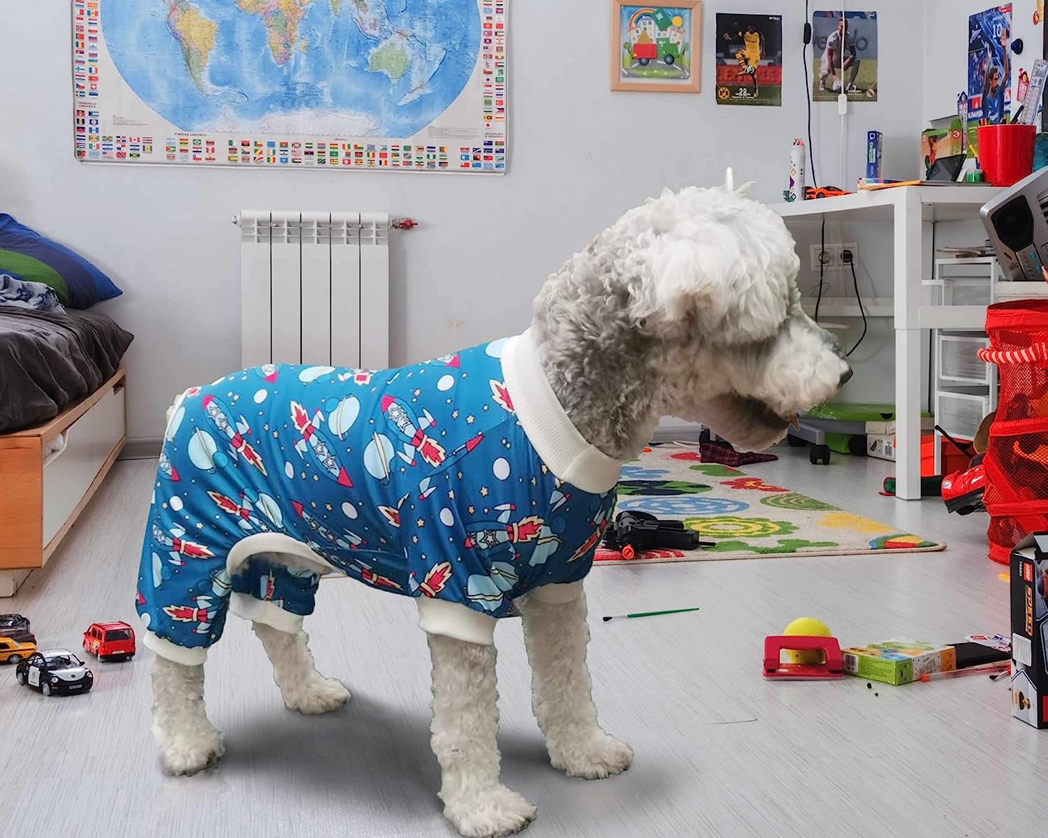 XPUDAC Dog Pajamas Clothes for Small Dogs Boy Girl, Dog Pjs Puppy Onesies Outfits Pet Clothes for Dog Cat Christmas Pajamas, 4 Styles(Animal, Small) Animals & Pet Supplies > Pet Supplies > Dog Supplies > Dog Apparel XPUDAC   