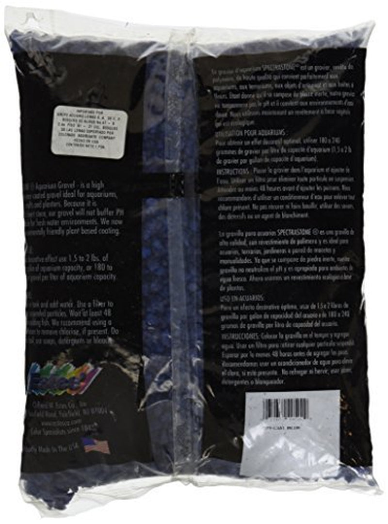 Spectrastone Special Blue Aquarium Gravel for Freshwater Aquariums, 5-Pound Bag Animals & Pet Supplies > Pet Supplies > Fish Supplies > Aquarium Gravel & Substrates Spectrastone   