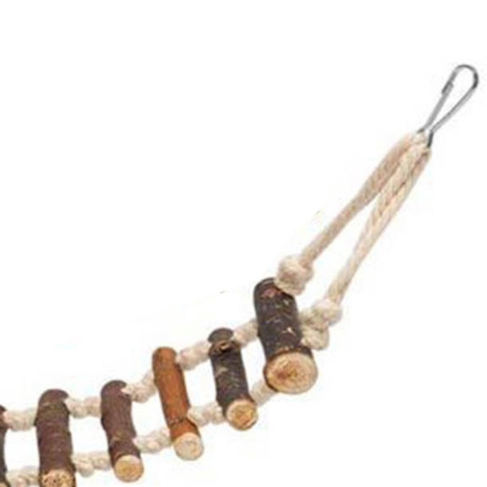 Meidiya 8Pcs Natural Wood Bird Swing Toys,Durable Climbing Rope Ladder Chewing Toys with Bells Bird Perch Toys for Small Birds,Budgerigar,Parakeet,Conure,Cockatiel,Mynah,Lovebird,Finch Animals & Pet Supplies > Pet Supplies > Bird Supplies > Bird Ladders & Perches Meidiya   