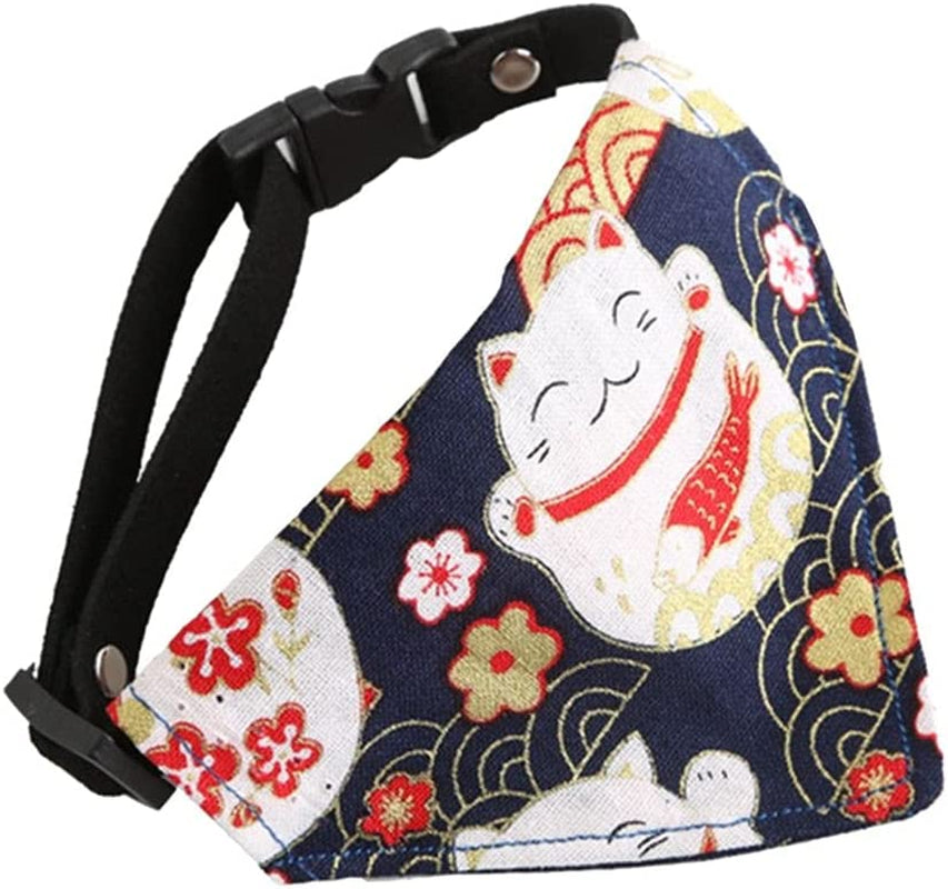 Pet Neckerchief,Trigon Scarf Handmade Cartoon Pet Supplies Cat Accessories Dog Triangle Bibs Kitten Bandana Bow Tie Cat Saliva Towel(4) Animals & Pet Supplies > Pet Supplies > Dog Supplies > Dog Apparel DIAOYIG 5  