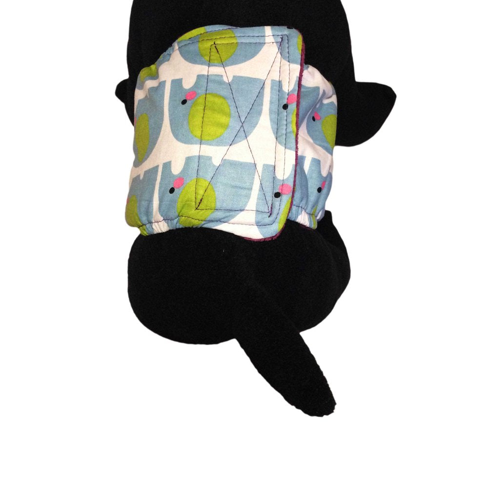 Barkertime Cute Elephant Washable Dog Belly Band Male Wrap - Made in USA Animals & Pet Supplies > Pet Supplies > Dog Supplies > Dog Diaper Pads & Liners Barkertime   