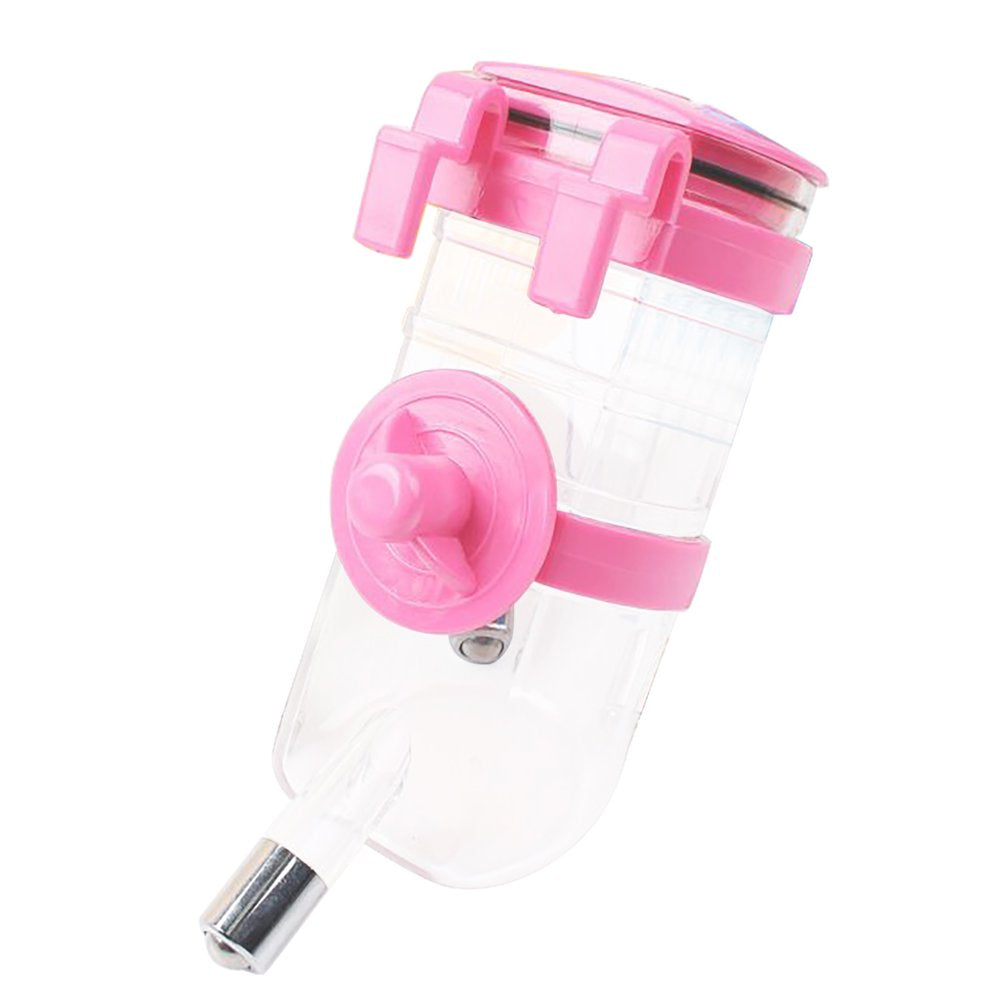 Dog Kennel Water Bottle Dispenser for Dripless Pet Drinking Fountains No Drip Kettle with Automatically Feeding Water 350Ml / 11.83Oz,Pink Animals & Pet Supplies > Pet Supplies > Dog Supplies > Dog Kennels & Runs Sarzi   