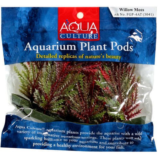 Aqua Culture Aquarium Plant Pods, Willow Moss, 6-Pack Animals & Pet Supplies > Pet Supplies > Fish Supplies > Aquarium Decor Wal-Mart Stores, Inc.   