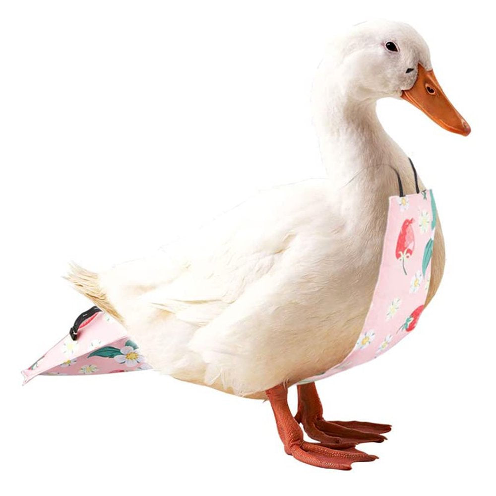 Adjustable Duck Diapers Reusable Chicken-Nappy Pet Pee Pads Poultry Clothes