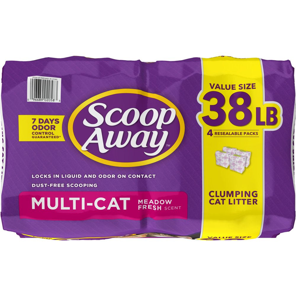 Scoop Away Multi-Cat, Scented Cat Litter Animals & Pet Supplies > Pet Supplies > Cat Supplies > Cat Litter The Clorox Company   