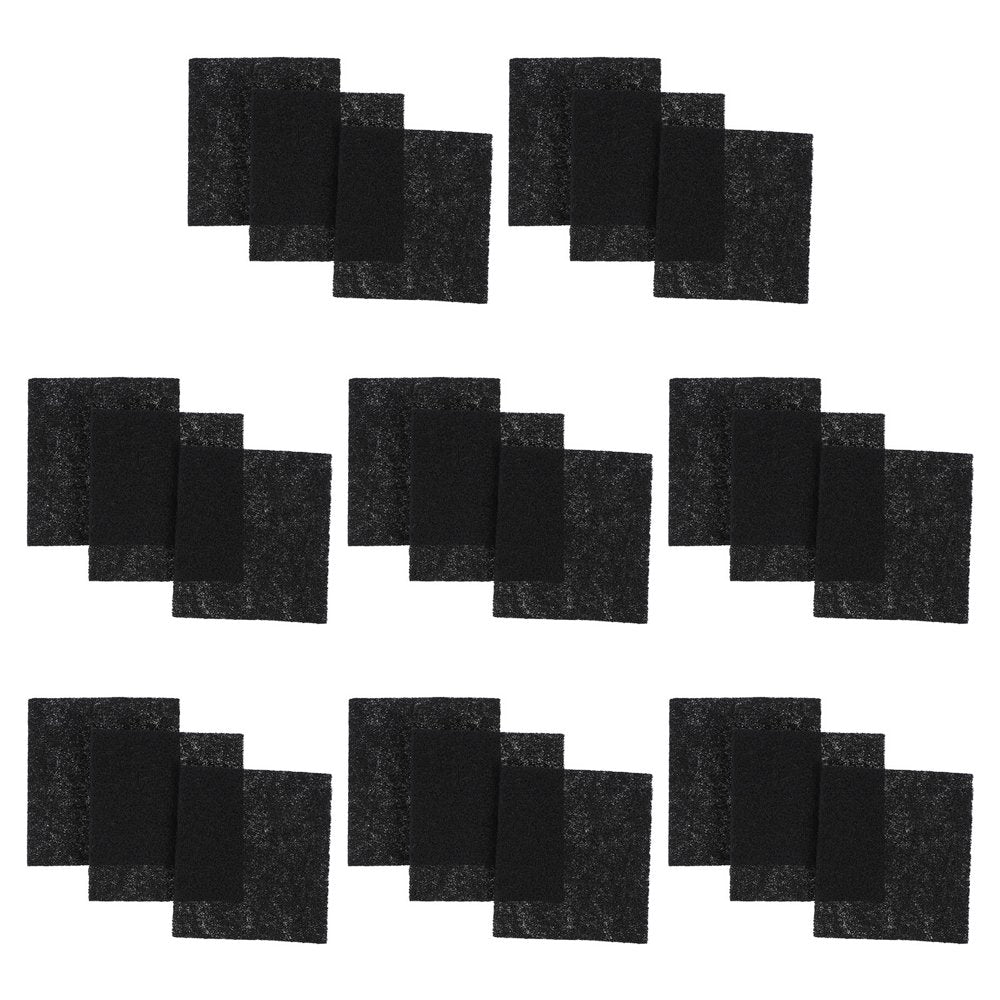 HOMEMAXS 24Pcs Activated Carbon Deodorizing Filter Pad Cat Litter Box Filter Mat Animals & Pet Supplies > Pet Supplies > Cat Supplies > Cat Litter Box Mats HOMEMAXS   