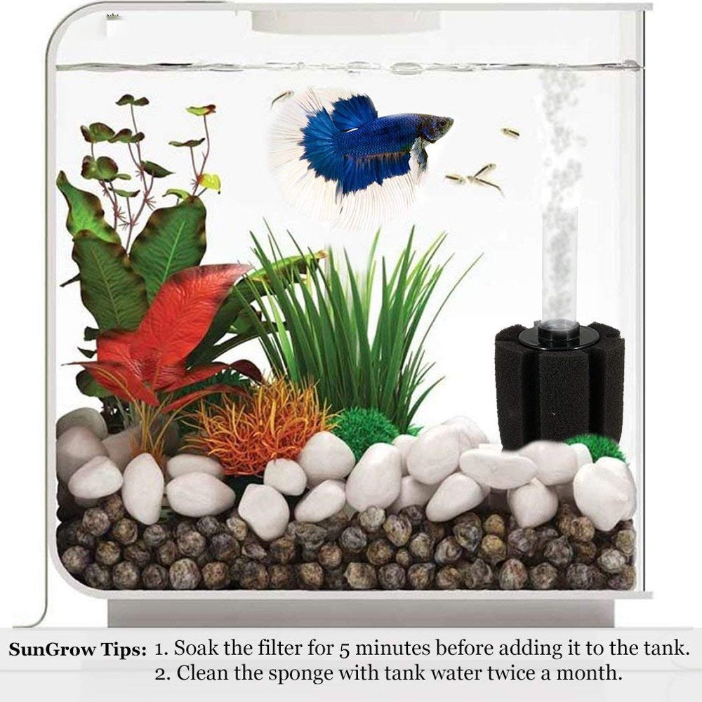 Biochemical Sponge Betta Filter for Aquarium Suitable for Fry & Small Fish Animals & Pet Supplies > Pet Supplies > Fish Supplies > Aquarium Filters Sonorilo   