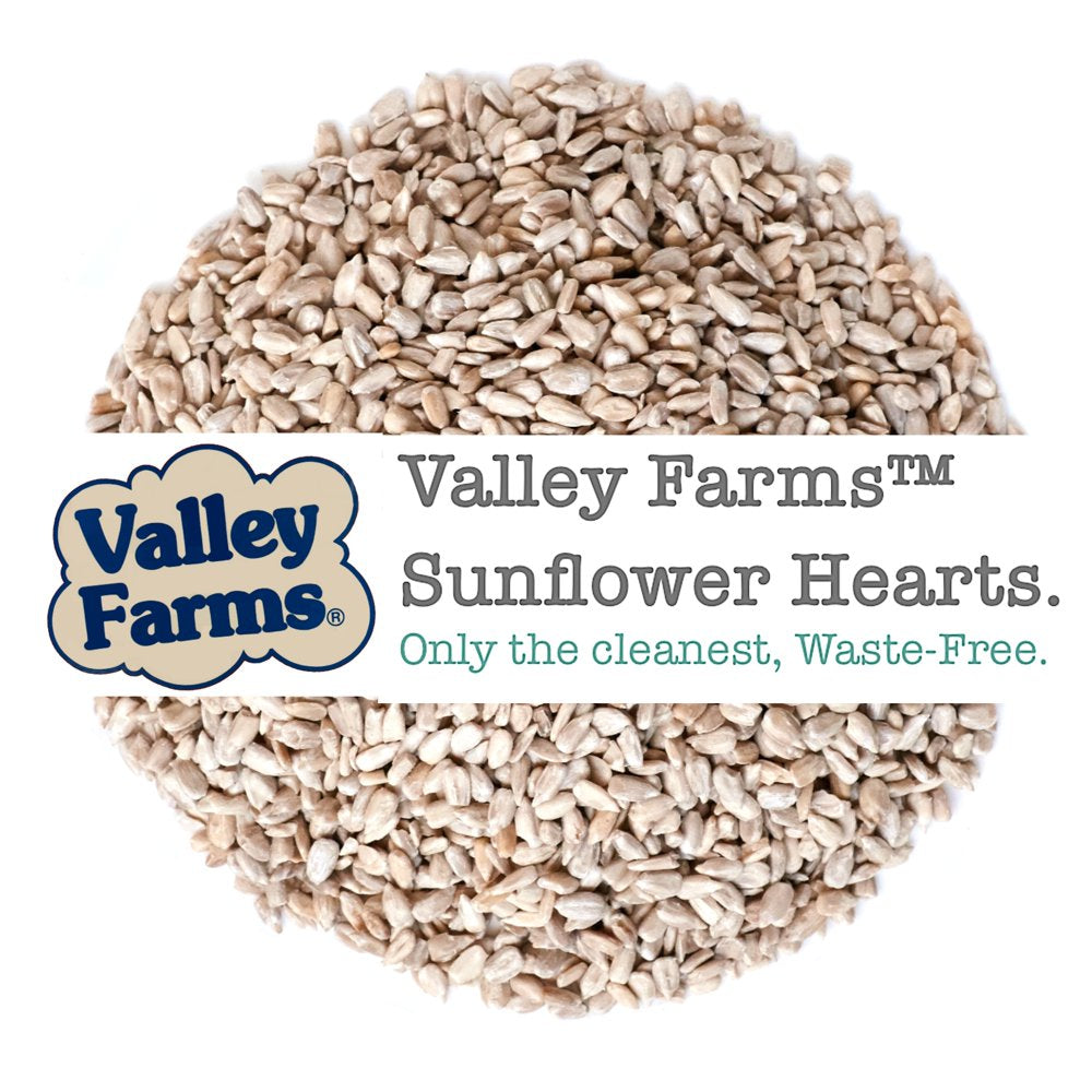 Valley Farms Sunflower Hearts Wild Bird Food Animals & Pet Supplies > Pet Supplies > Bird Supplies > Bird Food Valley Farms   