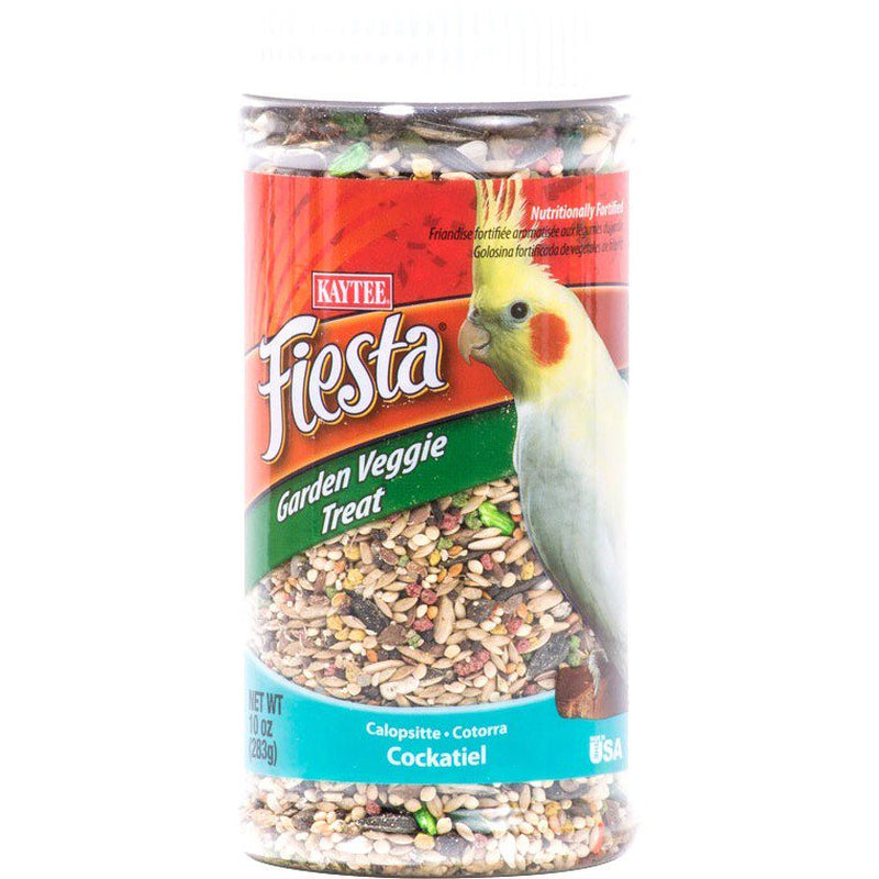 Fiesta Garden Veggie Treat Jar - Cockatiel Animals & Pet Supplies > Pet Supplies > Bird Supplies > Bird Treats Kaytee Products, Inc   