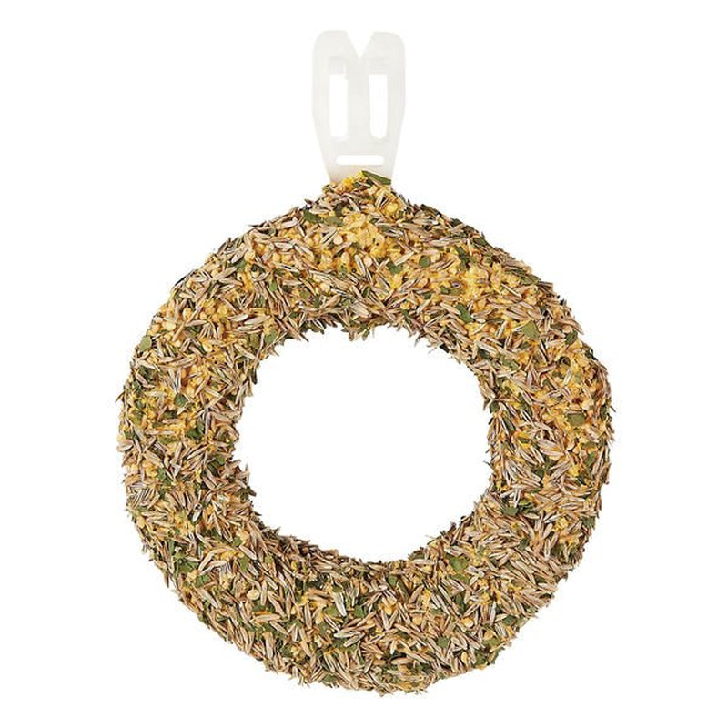 Sun Seed Grass Seed & Spinach Swing Ring Bird Treat 2.11 Oz - PDS-087535594310 Animals & Pet Supplies > Pet Supplies > Bird Supplies > Bird Treats SUN SEED   