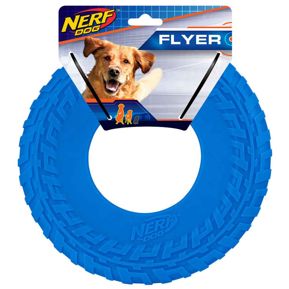 Nerf Dog Tire Flyer Dog Toy Animals & Pet Supplies > Pet Supplies > Dog Supplies > Dog Toys Gramercy Products, Inc.   