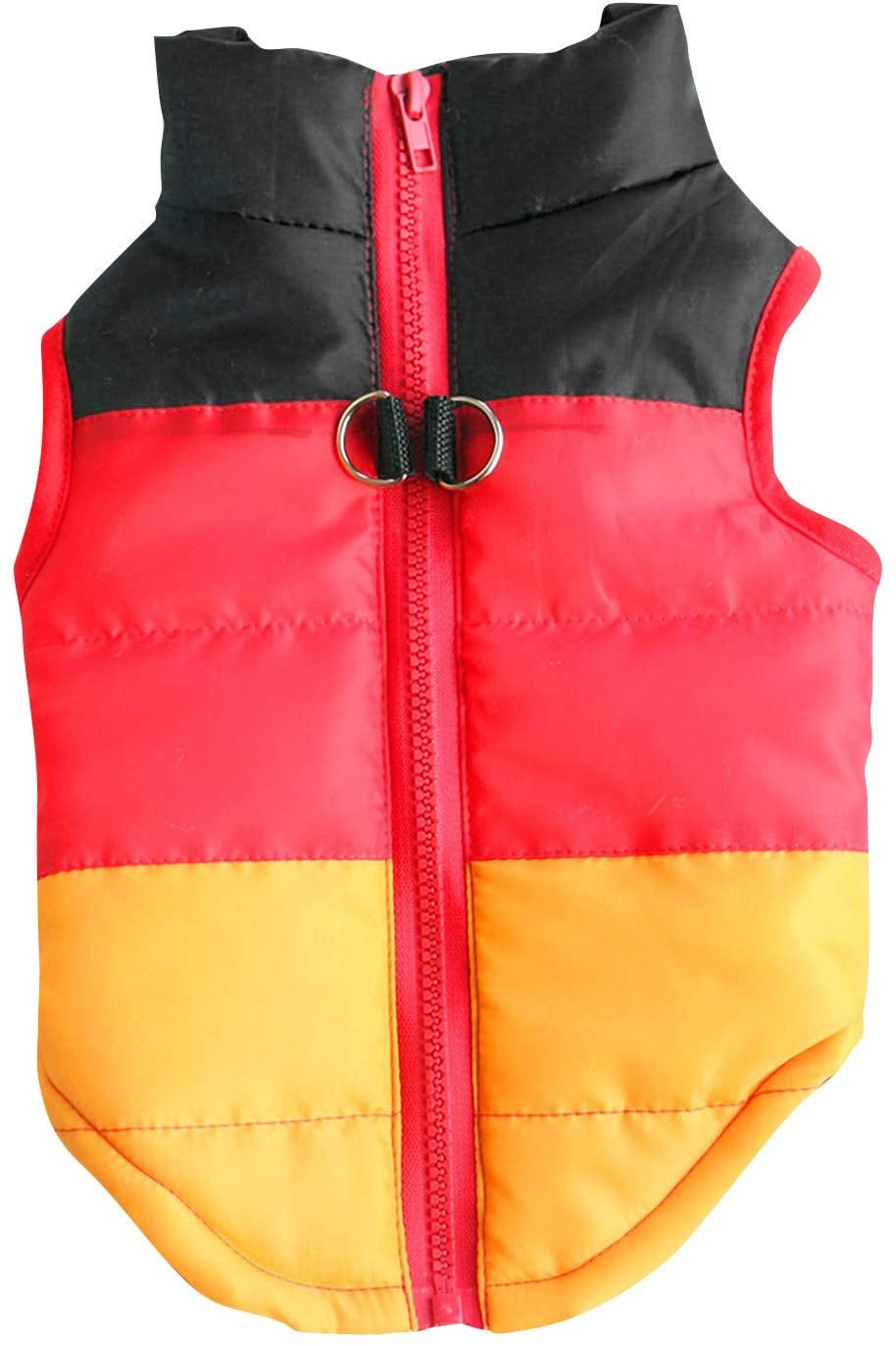 Honprad Walking Dog Custume Chihuahua Coat Outfits Dog Buckle Pet Out Padded Clothing Jacket Padded Vest Pet Clothes Animals & Pet Supplies > Pet Supplies > Dog Supplies > Dog Apparel HonpraD Red Large 