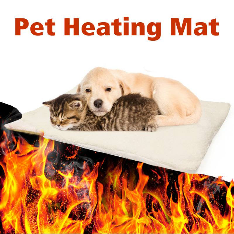 Puppy Dog Bed Mat Self Heating Winter Durable Soft Warm Cat Pet Rug Thermal Pad Animals & Pet Supplies > Pet Supplies > Cat Supplies > Cat Beds Esho   