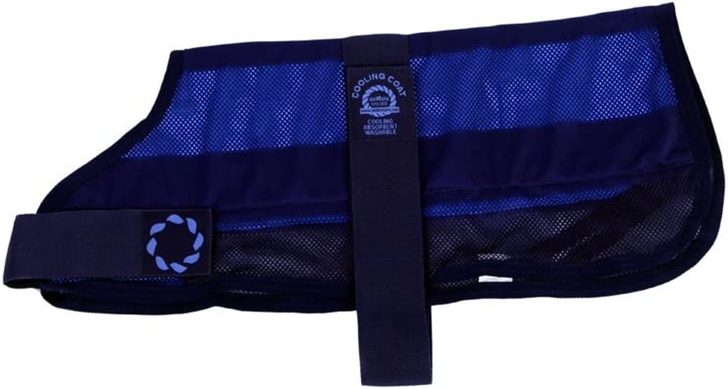 Animate Cooling Dog Coat and Bag, Medium, 16-Inch, Navy Animals & Pet Supplies > Pet Supplies > Dog Supplies > Dog Apparel The Animate Company Ltd   