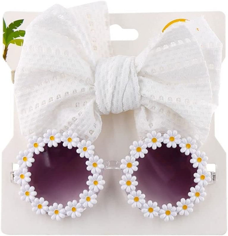 Cat Dog Sunglasses Fashion Flower Sunglasses with Bow Headband Summer Beach Dog Sunglasses Cute Dog Cat Cosplay Party Costume Photo Props(Purple) Animals & Pet Supplies > Pet Supplies > Dog Supplies > Dog Apparel generic white  