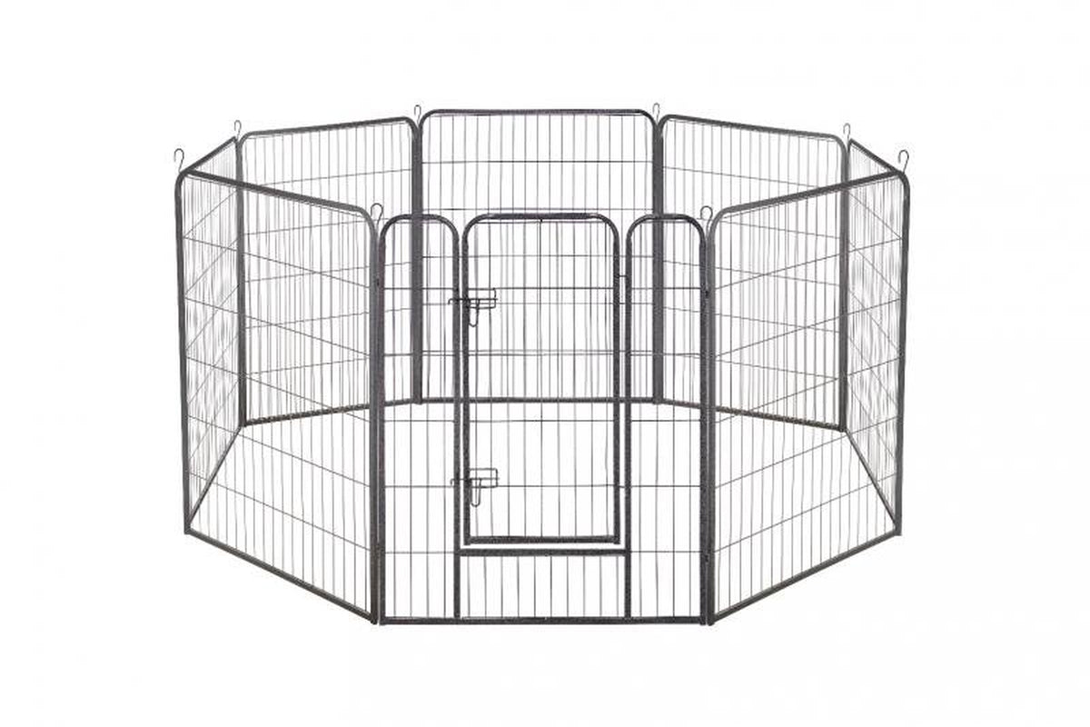 AFANQI 32" X 40" Heavy Foldable Indoor and Outdoor Pet Playpen, Pet Exercise Fence, Barrier Playpen, Kennel for Dogs and Cats Animals & Pet Supplies > Pet Supplies > Dog Supplies > Dog Kennels & Runs AFANQI   